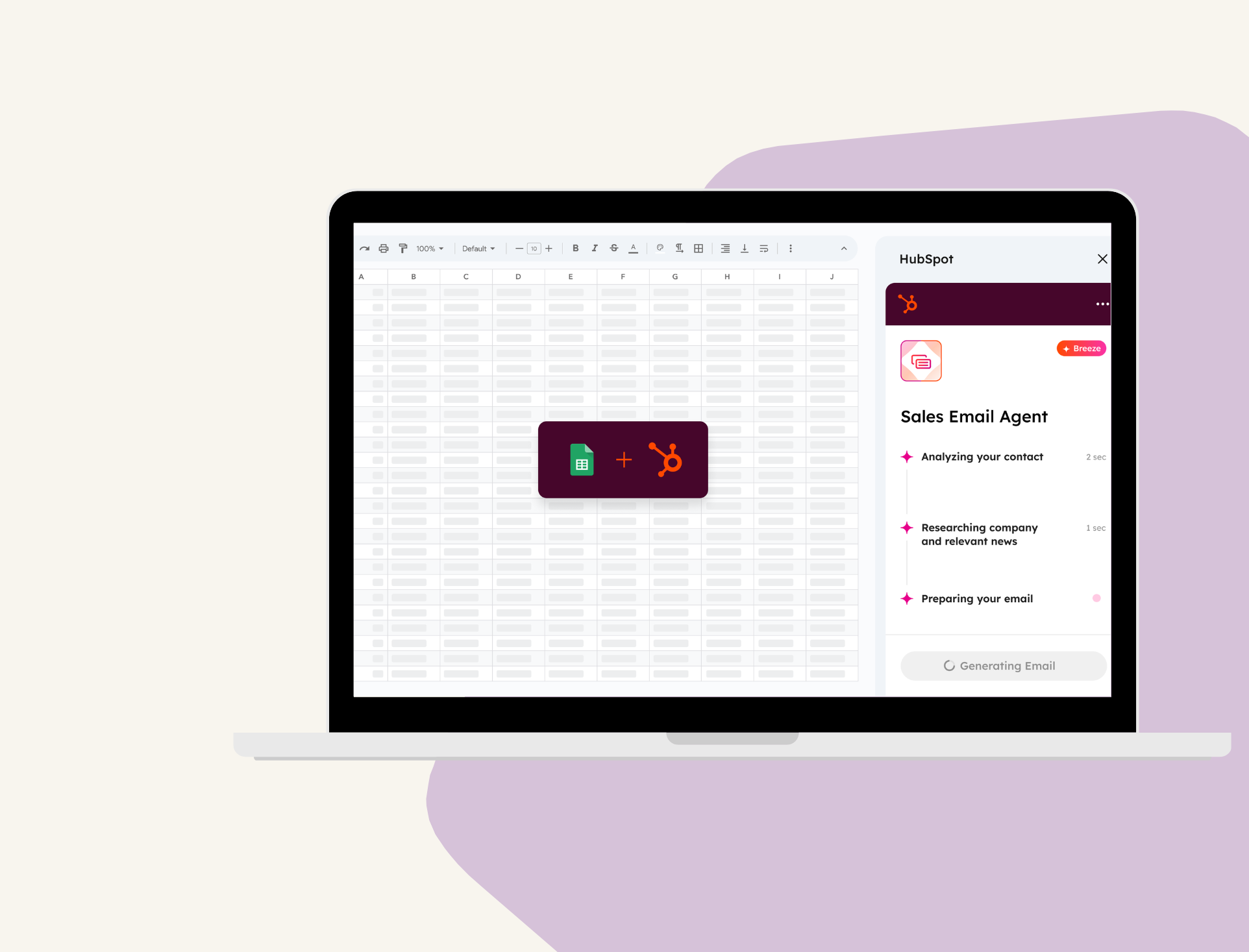 HubSpot for Google Sheets cover